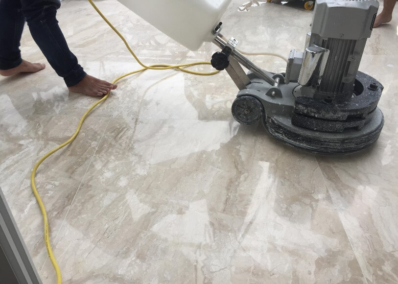 Đánh bóng sàn đá Granite