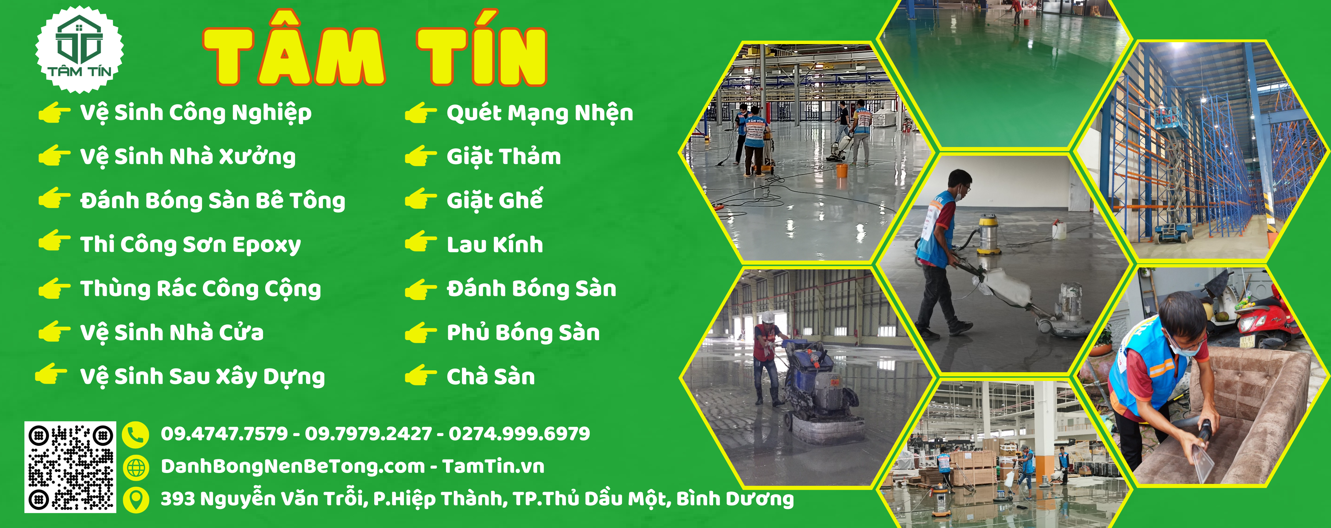 Đánh bóng nền bê tông